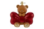39177 - Base Albero Orsetto Fiocco 3,6 kg – 40×27×H40 cm (per alberi fino a 180 cm) Base albero Orsetto Fiocco 3,6 kg 40×27×40 cm