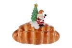 39190 - Scatola Babbo Natale in Ceramica 25×14×H22 cm Scatola Babbo Natale in ceramica 25×14×22 cm