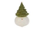 39222 - Babbo Natale LED Porcellana – 11,5×12×H18,5 cm Babbo Natale LED porcellana 11,5×12×18,5 cm