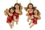 39278 - Appendino Coppia Angeli Suonatori Resina 2 Assortimenti – 12×6×H 16 cm Appendino coppia angeli suonatori resina 2 assortimenti 12×6×H 16 cm