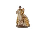 39284 - Natività Resina Gold – 14×11×H 20,5 cm Natività resina Gold 14×11×H 20,5 cm