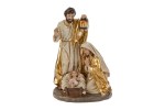 39285 - Natività Resina Gold – 24×16×H 30 cm Natività resina Gold 24×16×H 30 cm