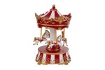 Carillon natalizio in resina Ø 14×H 22 cm