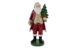 39411 - Babbo Natale Resina – 15×11×H 32,5 cm Babbo Natale in resina 15×11×H 32,5 cm