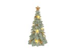 39414 - Albero Natalizio Resina LED – 13×25 cm Albero natalizio resina LED 13×25 cm