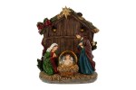39501 - Sacra Famiglia Resina LED – 15,5×7×H 16,5 cm Sacra Famiglia resina LED 15,5×7×H 16,5 cm