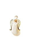 Angelo Magnete Ali in Plexi Traforato – Bomboniera Comunione e Battesimo Angelo bianco con ali in plexiglass traforato e magnete per bomboniera battesimo.