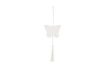 Appendino Farfalla Porcellana Bianca – Bomboniera Elegante Battesimo Farfalla decorativa in porcellana bianca da appendere per bomboniere e cerimonie.