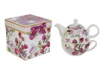 58003 - SET TEIERA BOUQUET DI CHARME PORCELLANA C/ASTUCCIO 14×14,5CM SET TEIERA BOUQUET DI CHARME PORCELLANA C/ASTUCCIO 14x14,5CM Cod. 58003 da Bomboniere & Company S.r.l. Siracusa.