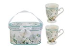 58009 - SET 2 MUG ARIA DI PROVENZA PORCELLANA C/ASTUCCIO 19,5×9,5×11,5CM SET 2 MUG ARIA DI PROVENZA PORCELLANA C/ASTUCCIO 19,5x9,5x11,5CM Cod. 58009 da Bomboniere & Company S.r.l. Siracusa.