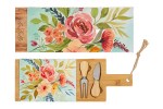 58105 - SET 3 PZ TAGLIERE LEGNO POSATE FORMAGGIO 15x41CM C/COLOR/BOX Set 3 pz tagliere legno posate formaggio 58105 dimensioni 15x41 cm c/color/box per bomboniere Novità 2026 da Bomboniere & Company S.r.l Siracusa.