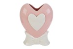 58188 - VASO CUORE PORCELLANA ROSA 15,5x10x20CM VASO CUORE PORCELLANA ROSA 15,5x10x20CM Cod. 58188 da Bomboniere & Company S.r.l. Siracusa.