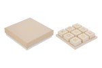 58189 - TRIS RESINA 12x12x3CM C/ASTUCCIO TRIS RESINA 12x12x3CM C/ASTUCCIO Cod. 58189 da Bomboniere & Company S.r.l. Siracusa.