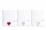 58274 - SET 2 BICCHIERI VETRO CUORE 3ASS.8×9,5CM C/ASTUCCIO SET 2 BICCHIERI VETRO CUORE 3ASS. 8x9,5CM C/ASTUCCIO Cod. 58274 da Bomboniere & Company S.r.l. Siracusa.