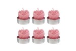58292 - SET 6PZ T-LIGHT CANDELA PINK 3x4CM SET 6PZ T-LIGHT CANDELA PINK d.3xh.4CM Cod. 58292 da Bomboniere & Company S.r.l. Siracusa.