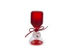 58305 - CLESSIDRA VETRO ROSSO SATINATO h.12CM C/ASTUCCIO CLESSIDRA VETRO ROSSO SATINATO h.12CM C/ASTUCCIO Cod. 58305 da Bomboniere & Company S.r.l. Siracusa.