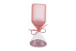 CLESSIDRA VETRO ROSA SATINATO h.15CM C/ASTUCCIO Cod. 58309 da Bomboniere & Company S.r.l. Siracusa.