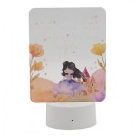 627312 - Principessa Mimì Lampada LED RGB Base Bianca – Misure 13×17,4 cm – 2027 Principessa Mimì Lampada LED RGB Base Bianca
