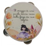 627314 - Principessa Mimì Tamburello – Diametro 15 cm – 2027 Principessa Mimì Tamburello 15 cm