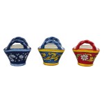 875x770 -Vaso Coffa Piccolo in Stile Siciliano 3 Assortimenti Mis. 9x6,8x9 cm per Bomboniere Matrimonio, Battesimo e Piantine Vaso coffa piccolo in stile siciliano 3 assortimenti misure 9x6,8x9 cm per bomboniere con piantine 875X770