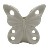 875X922 - White Vaso Farfalla con Gift Box – Dim. 19,5×6×19 cm – 2027 White vaso farfalla con gift box