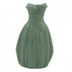 875X929 - Green Vaso Abito Bombato con Gift Box – Dim. 10×7,5×21,5 cm – 2027 Green vaso abito bombato con gift box