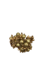 CK6190 ORO - Fiorellino Artificiale Oro Fiorellino artificiale oro luminoso per bomboniere e confezionamento