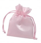 Sacchetto Organza Lucido Rosa 9x12 cm per Bomboniere Nascita Femminile, Battesimo, Comunione e Matrimonio Sacchetto in organza lucida rosa 9x12 cm per bomboniere nascita femminile e battesimo ACL338/P