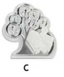 AXS163/C axs163c-starimport-tree-life-cresima-plexi-silver-h5cm