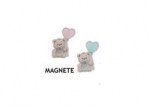 AXS290 - MAGNET ORS.C/CUORE 4CM P.CHIAVI ELEFANTE BOY AXS290/B da Bomboniere & Company S.r.l. Siracusa.