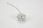 FB2408 - Fiore Dalia Ø 3.5 cm Multicolore Fiore dalia artificiale Ø 3.5 cm multicolore bianco rosa celeste per bomboniere matrimonio nascita battesimo