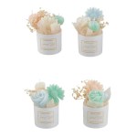 FS12/S - CANDELE IN VASETTO SET 3PZ 4/S 10CM CANDELE IN VASETTO FS12/S da Bomboniere & Company S.r.l. Siracusa.