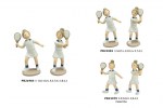 21979 RAGAZZA TENNISTA SPIR. 6.6 CM. 2 AS. RESINA CALAMITA Ragazza tennista spir. 6.6 cm 2 ass. resina calamita 21979, elegante bomboniera in resina per eventi come compleanni, battesimi e comunioni, da Bomboniere & Company S.r.l Siracusa