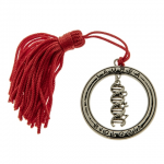 Cerchio con elica DNA in zama argentato per bomboniere Laurea in Biologia diametro 4 cm - Bomboniere & Company