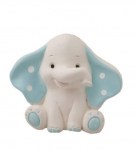 Magnete Elefantino Celeste Boy 5cm – Bomboniera Nascita e Battesimo Calamita a forma di elefantino celeste per bomboniere bimbo.