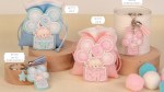 SC770 -Sorriso Portachiave 4.5 cm e Sacchetto 8 cm Celeste e Rosa per Bomboniere Collezione Sorriso portachiave 4.5 cm e sacchetto 8 cm in celeste e rosa per bomboniere nascita e battesimo