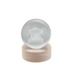 SFERA VETRO CAROUSEL C/LED SJ113/S da Bomboniere & Company S.r.l. Siracusa.